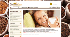 Desktop Screenshot of geniesseressig.de
